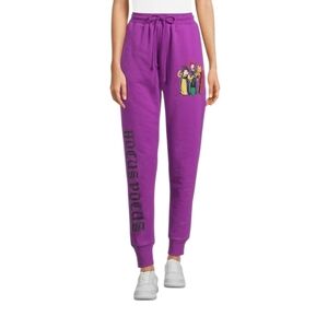 NWOT Purple Hocus Pocus Women's Joggers